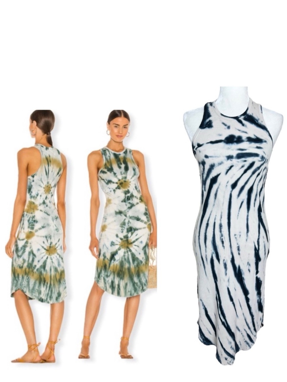 Young Fabulous & Broke Robbie Tie Dye Dress Size Small